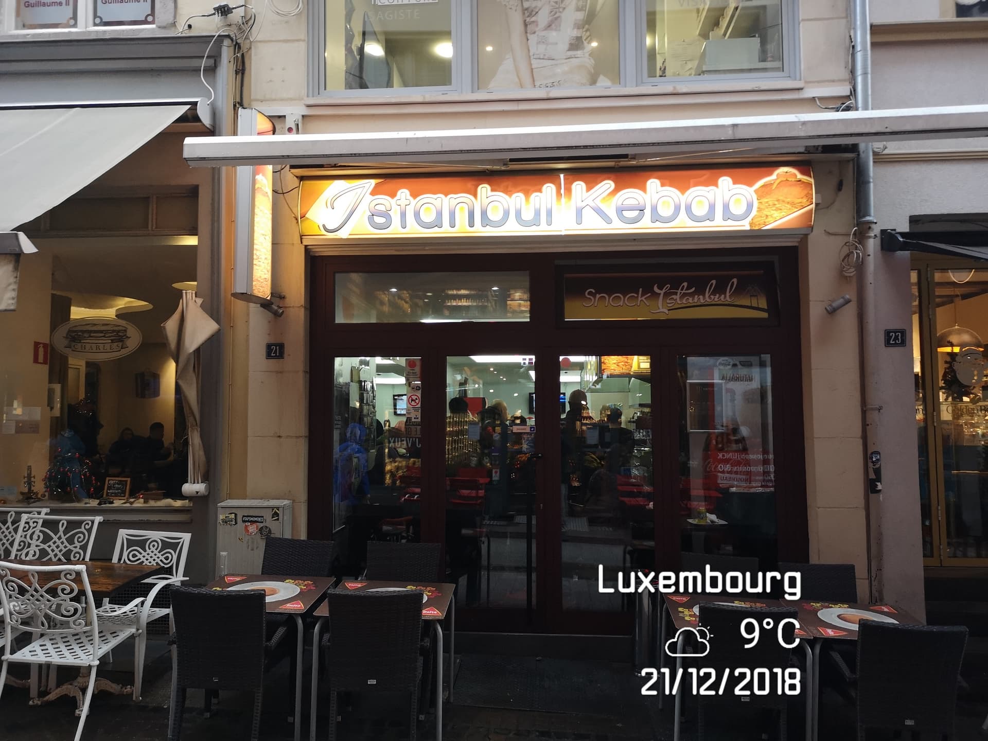 Istanbul Kebab in Luxemburg