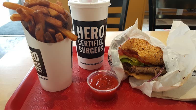 Hero Certified Burgers in Toronto